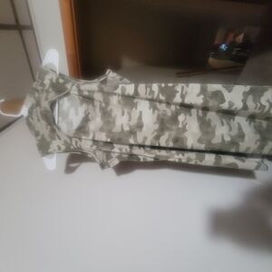 Almost Famous Camouflage Midi Dress